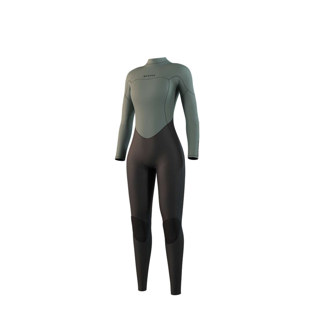 Traje de neopreno completo Star Mujer 3-2mm Con cremallera trasera Verde oscuro XL Mystic 35000_250054_643_XL
