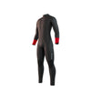 Wetsuit completo alquiler junior 3-2mm cremallera trasera flatlock arcoíris XS Mystic 35000_250646_470_XS