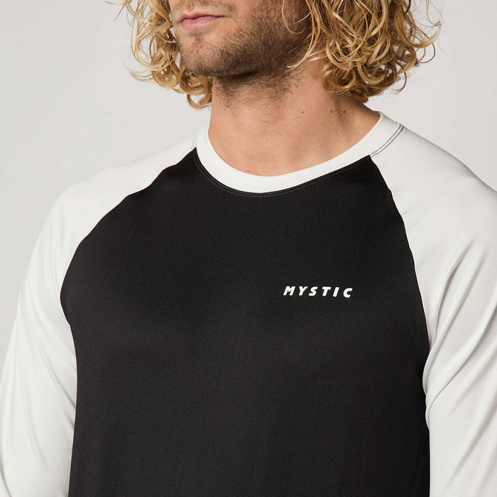 Camisa Rápida Hombre Manga Larga Negro-Blanco XL Mystic 35001_240157_950_XL
