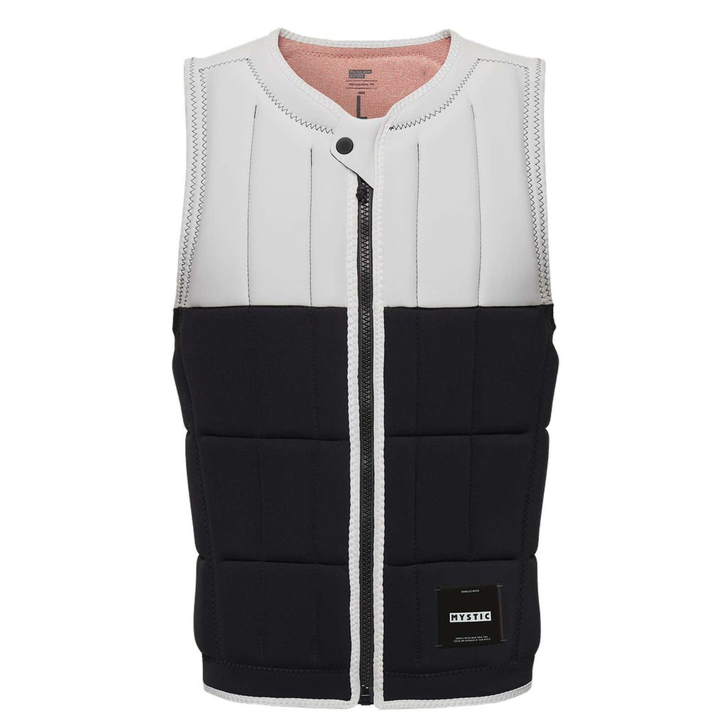 Chaleco de Impacto para Wake Renegade Hombre Con Zip Frontal Negro-Blanco L Mystic 35005_230228_950_L
