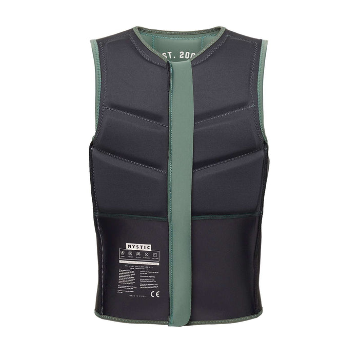 Chaleco de Impacto Kite Star Hombre Con Cierre Frontal Verde Oliva Oscuro XXXS Mystic 35005_230231_643_XXXS