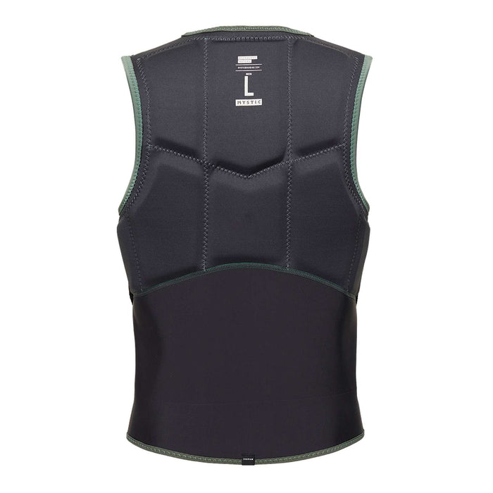 Chaleco de Impacto Kite Star Hombre Con Cierre Frontal Verde Oliva Oscuro XXXS Mystic 35005_230231_643_XXXS