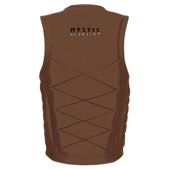 Chaleco de Impacto para Wake Outlaw Hombre Con Zip Frontal y Hebilla Marrón S Mystic 35005_240226_700_S
