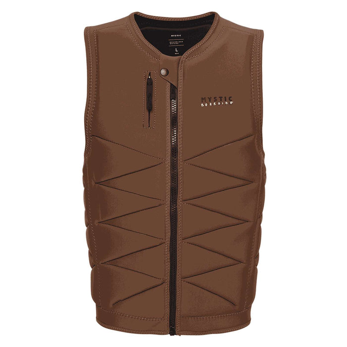 Chaleco de Impacto para Wake Outlaw Hombre Con Zip Frontal y Hebilla Marrón XL Mystic 35005_240226_700_XL