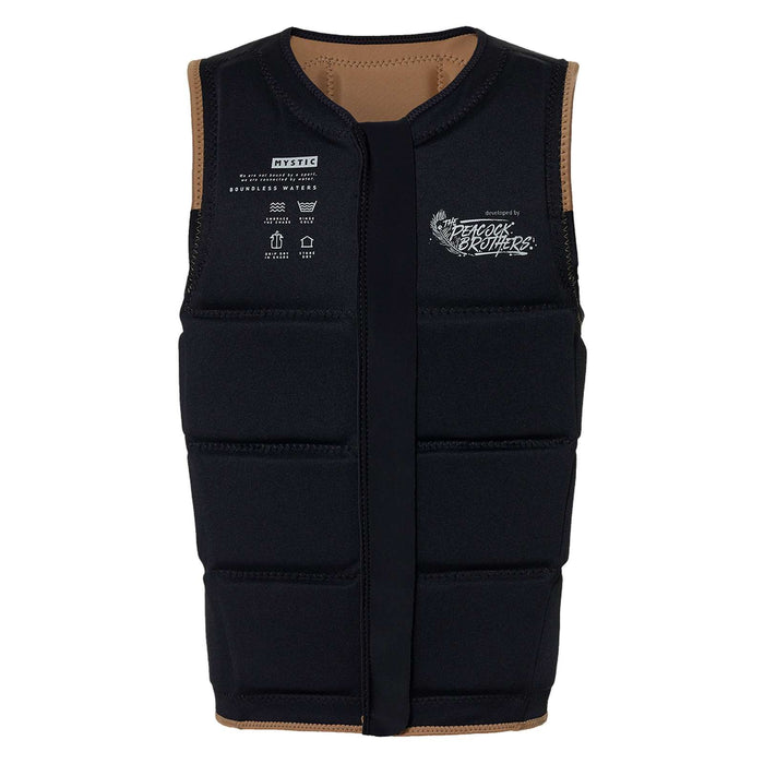 Chaleco de Impacto Wake Peacock Hombre Con Cierre Frontal Pizarra-Marrón S Mystic 35005_240227_730_S