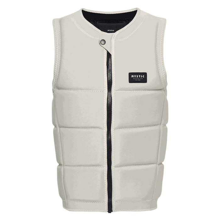 Chaleco de Impacto Wake Star Hombre Con Cierre Frontal Blanco-Sucio XXS Mystic 35005_240245_108_XXS