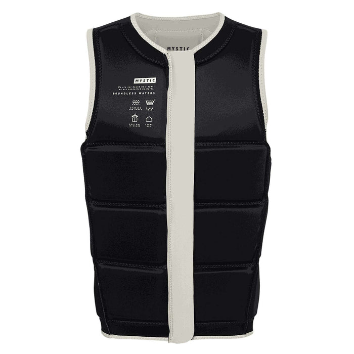Chaleco de Impacto Wake Star Hombre Con Cierre Frontal Blanco-Sucio XXS Mystic 35005_240245_108_XXS