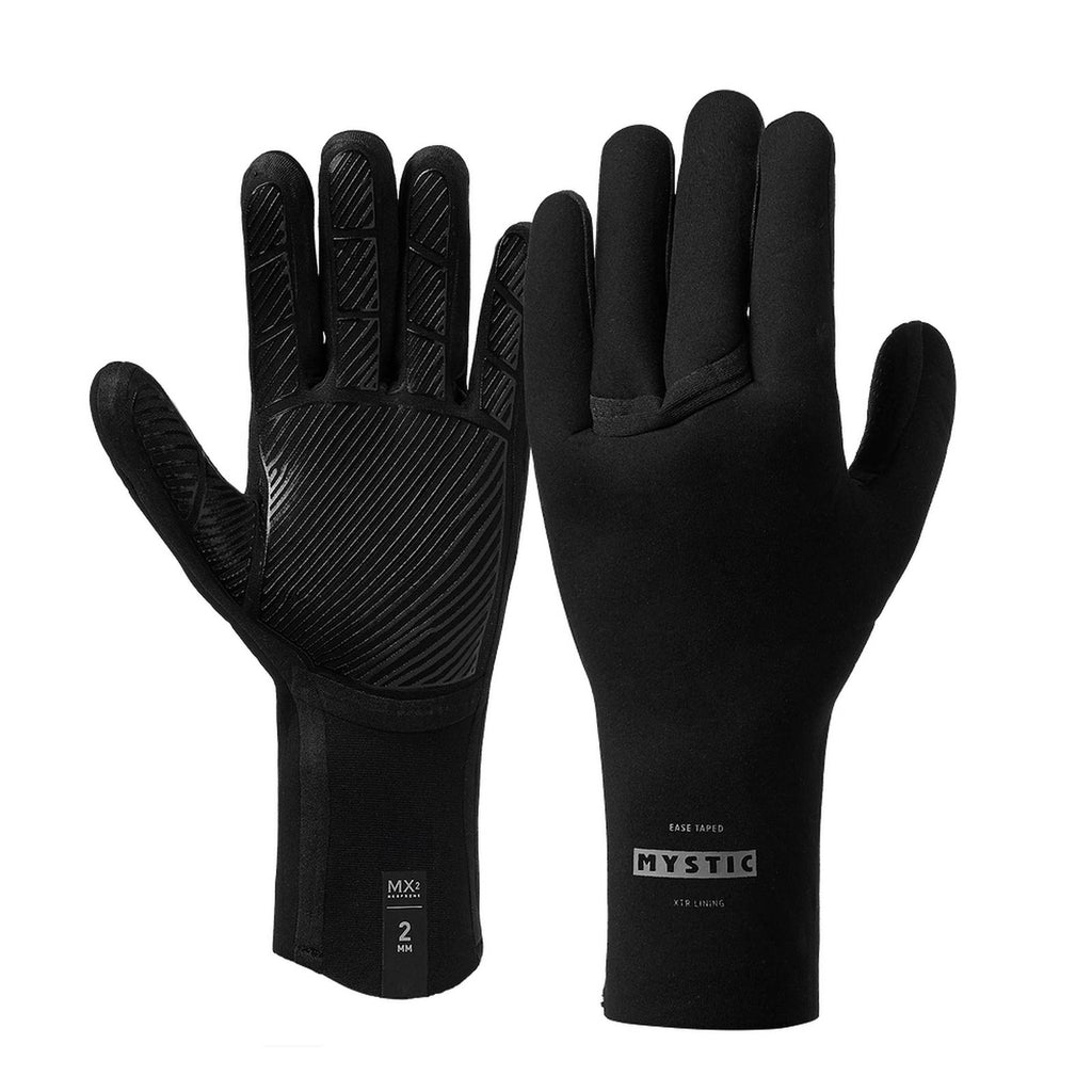 Guantes de Neopreno Híbrido Ease 3mm 5 Dedos Negro XS Mystic 35015_250080_900_XS