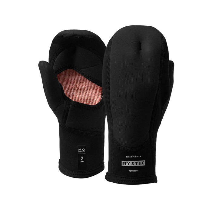 Guantes de Neopreno Kite Ease 2mm Palma Abierta Negro XXL Mystic 35015_250081_900_XXL