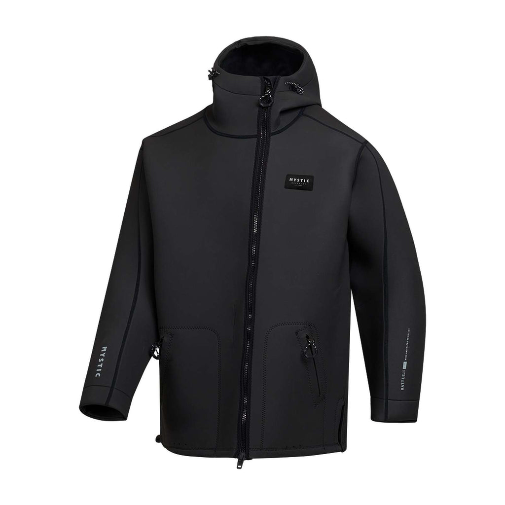 Chaqueta de neopreno Battle Hombre 3-2mm Negra M Mystic 35017_230310_900_M