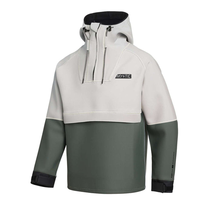 Sudadera Neopreno Fury Hombre 3-2mm Verde Oliva XXL Mystic 35017_230325_643_XXL