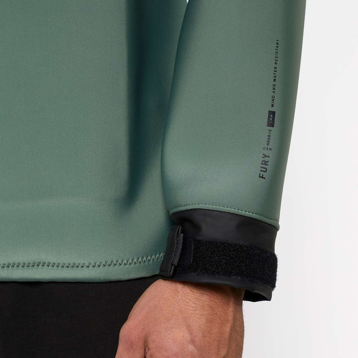Sudadera Neopreno Fury Hombre 3-2mm Verde Oliva XXL Mystic 35017_230325_643_XXL