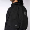 Chaqueta de lluvia impermeable DTS negra XXL Mystic 35101_230102_900_XXL
