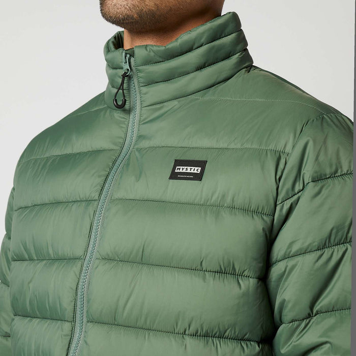 Chaqueta Aislante Reforzada Acolchada Verde-Valiente L Mystic 35101_240010_608_L