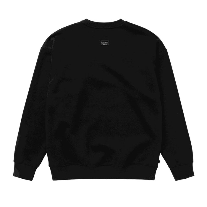 Sudadera Oversized Crew Negra L Mystic 35104_250135_900_L