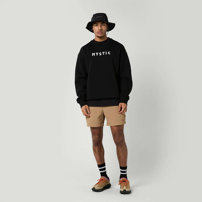 Sudadera Oversized Crew Negra XL Mystic 35104_250135_900_XL