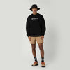 Sudadera Oversized Crew Negra XL Mystic 35104_250135_900_XL