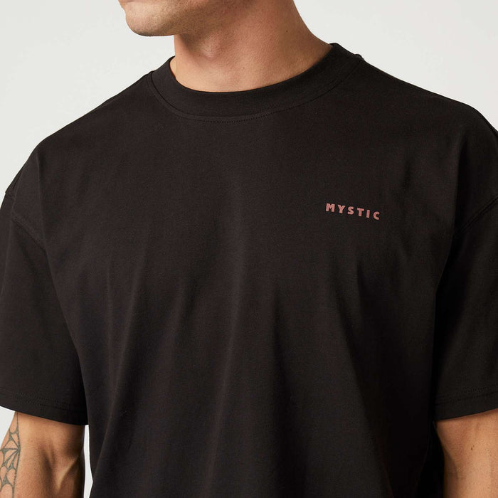 Camiseta relajada Perfil Negra L Mystic 35105_240178_900_L