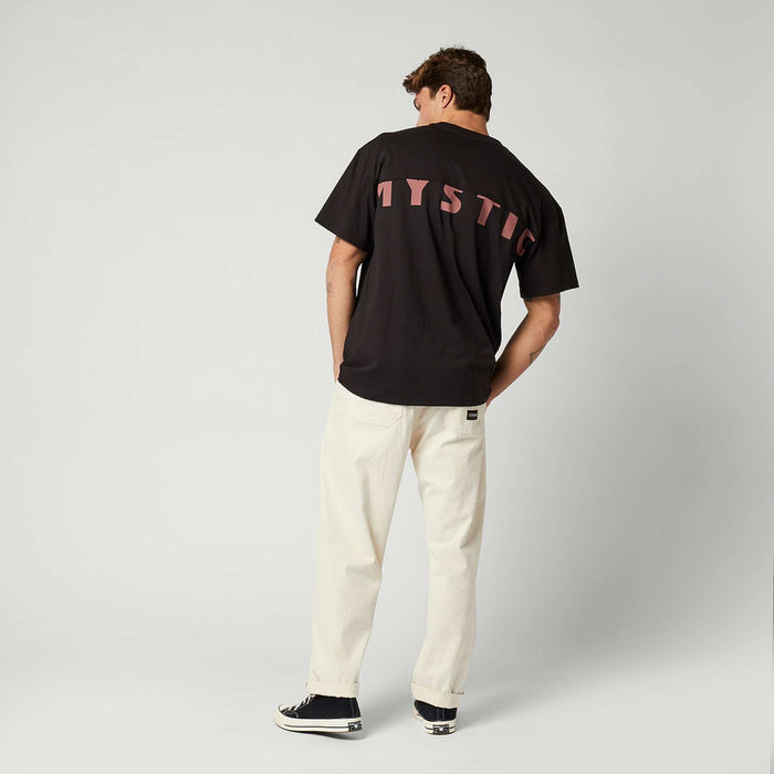 Camiseta relajada Perfil Negra M Mystic 35105_240178_900_M