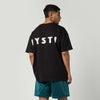 Camiseta relajada Perfil Negra XL Mystic 35105_240178_900_XL