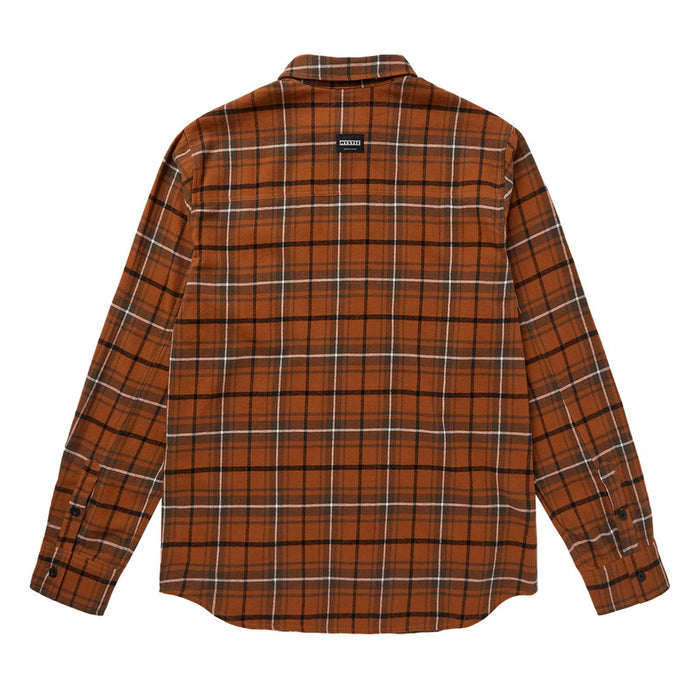 Camisa de Franela A Cuadros Marrón-Oro XXL Mystic 35105_260305_704_XXL