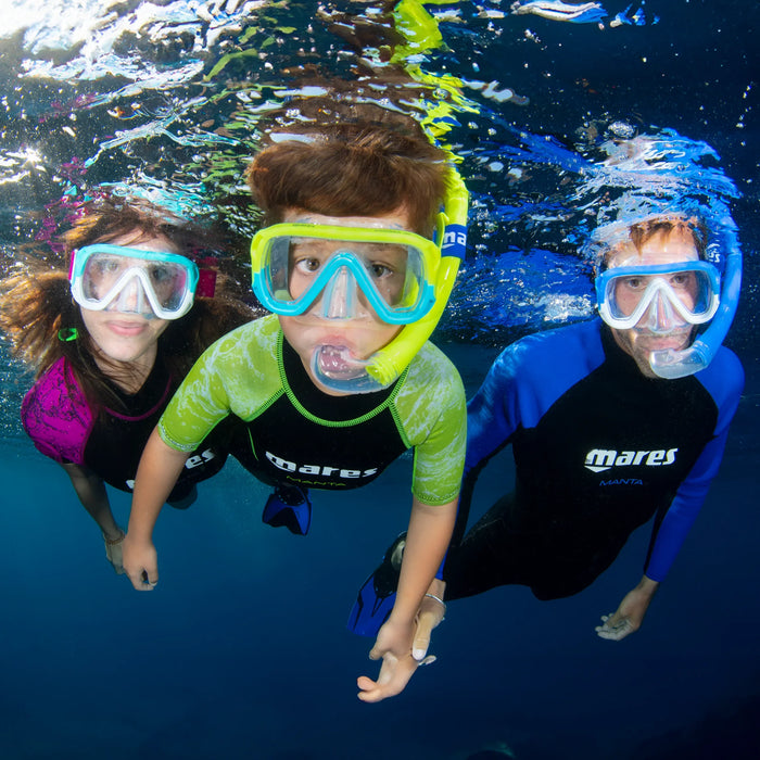 Snorkeling Kit Mares Combo Keewee JR