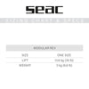 Chaqueta Bcd Modular Rev Con Válvula de Descarga Talla Única Seac 42-38