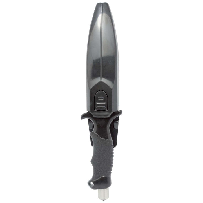 Cuchillo de buceo St-210 Negro 14,5cm Abysstar 42298