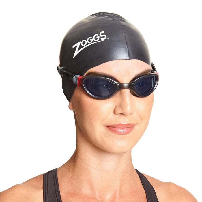 Gafas de natación Phantom 2.0 Negro-Gris Lentes Tinte-Humo Zoggs 461031BKGYTSM