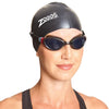 Gafas de natación Phantom 2.0 Negro-Rojo Lentes Tinte-Humo Zoggs 461031BKRDTSM