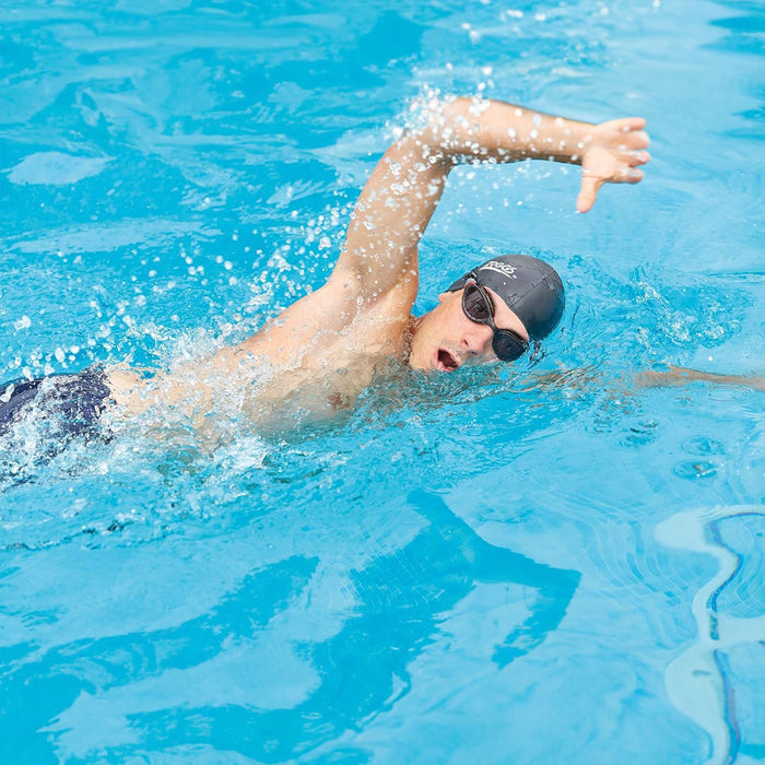 Gafas de natación Phantom 2.0 Negro-Rojo Lentes Tinte-Humo Zoggs 461031BKRDTSM