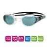 Gafas de natación Phantom 2.0 Clear-Gris Lentes Tinte-Humo Zoggs 461031CLGYTSM