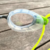 Gafas de natación Predator Negros-Verdes-Claras Pequeñas Zoggs 461037BKGNCLRS