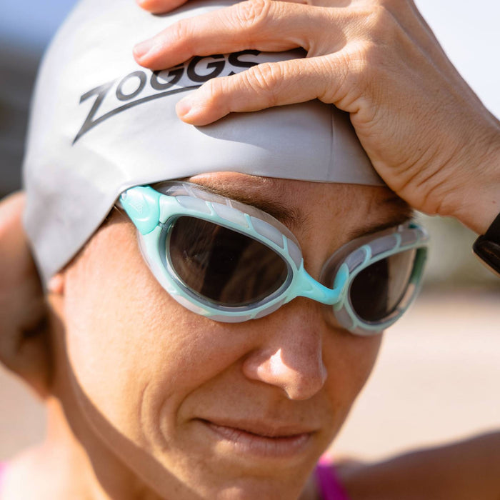 Gafas de natación Predator Verdes-Claras Lentes Tinted-Humo Pequeñas Zoggs 461037GNCLTSMS