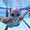 Gafas de natación Predator Rosadas-Blancas Lentes Tinted-Humo Pequeñas Zoggs 461037PKWHTSMS