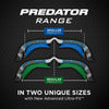 Gafas de natación Predator Blancas-Rojas Lentes Tinted-Azul Regulares Zoggs 461037WHRDTBLR