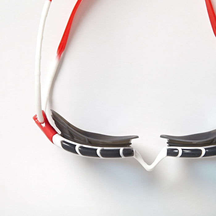Gafas de natación Predator Blancas-Rojas Lentes Tinted-Azul Regulares Zoggs 461037WHRDTBLR