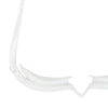 Gafas de natación Predator Blancas Lentes Humosas Regulares Zoggs 461037WHTSMR