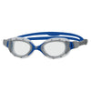 Gafas de natación Predator Flex Grises-Azules-Claras Pequeñas Zoggs 461041GYBLCLRS