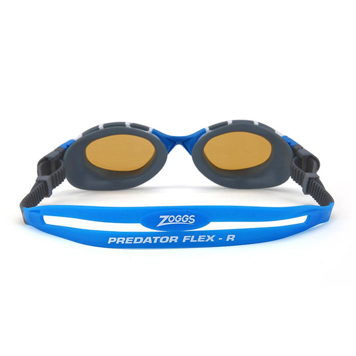 Gafas de natación Predator Flex Polarizadas Ultra Azules-Grises Regulares Zoggs 461046BLGYPCPR