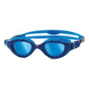 Gafas de natación Predator Flex Titanio Azules Espejadas-Lentes Azules Regulares Zoggs 461054BLBLMBLR