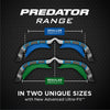 Gafas de natación Predator Flex Titanio Grises-Negras Espejadas-Lentes Naranjas Regulares Zoggs 461054GYBKMO