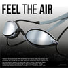 Gafas de natación Predator Flex Titanio Grises-Negras Espejadas-Lentes Naranjas Regulares Zoggs 461054GYBKMO
