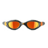 Gafas de natación Predator Flex Titanio Grises-Negras Espejadas-Lentes Naranjas Regulares Zoggs 461054GYBKMO
