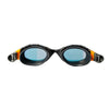 Gafas de natación Predator Flex Titanio Grises-Negras Espejadas-Lentes Naranjas Pequeñas Zoggs 461054GYBKMORS