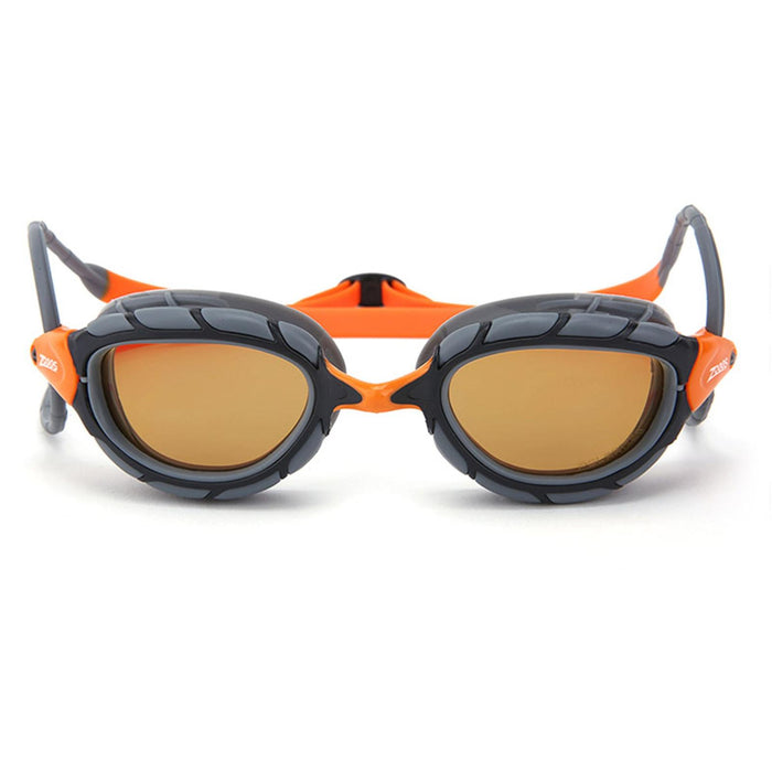 Gafas de natación Predator Polarizadas Ultra Grises-Naranjas Regulares Zoggs 461058GYORPCPR