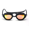 Gafas de natación Predator Titanio Grises-Negras Espejadas-Lentes Naranjas Regulares Zoggs 461065GYBKMORR