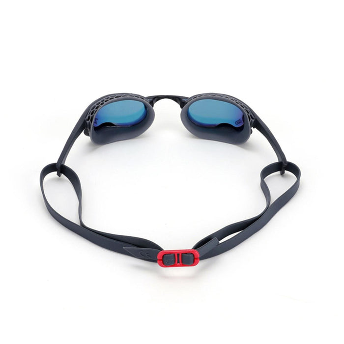 Gafas de natación Raptor Hcb Titanio Grises-Negras Espejadas-Lentes Rojas Zoggs 461085GYBKMRD