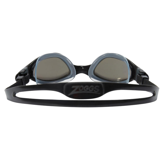 Gafas de natación Tiger Lsr+ Titanio Negro-Gris Lentes Espejadas-Dorado Regulares Zoggs 461092BKGYMGDR