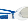 Gafas de natación Tiger Lsr+ Titanio Blanco-Azul Lentes Espejadas-Humo Pequeñas Zoggs 461092WHBLMSMS